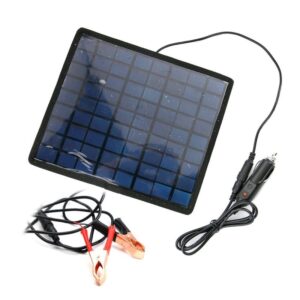 Powerful 12V 5W Watt Portable Solar Panel Battery Charger for Car Boat SUV Home