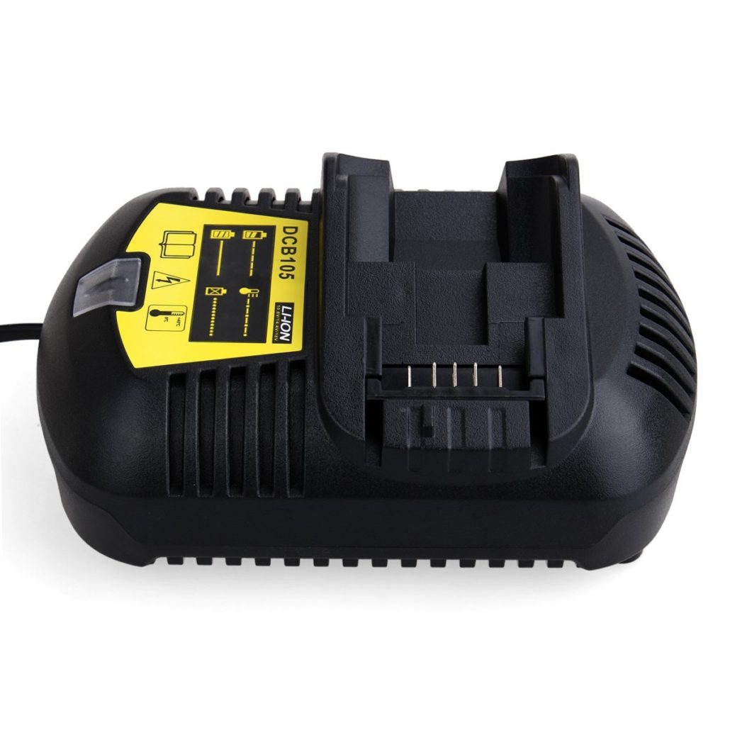 FLAGPOWER Li-Ion Battery Charger 12V MAX and 20V MAX for Dewalt DCB101