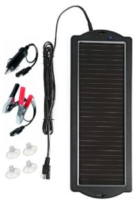 Sunway Solar Car Battery Trickle Charger Portable Solar Panel Battery Maintainer