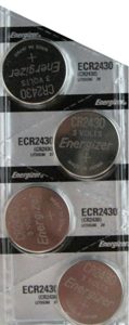 4 Pack Energizer CR2430 Lithium Coin Button Cell battery