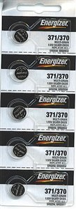 Energizer 371 , 370 Silver Oxide Watch Battery