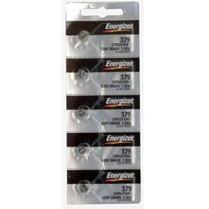Energizer 379 Button Cell Silver Oxide Sr521sw Watch Battery
