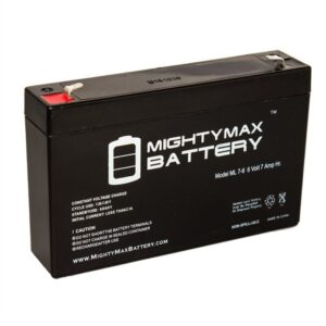 Mighty Max Battery Ride on Replacement 6V 7AH Battery for Kids Ride