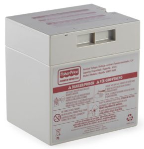 Power Wheels 12-Volt Rechargeable Replacement Battery