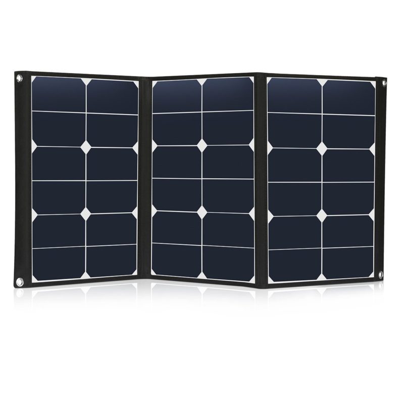 60 Watt Portable Solar Panel Charger Foldable Sunpower 18V 12V Solar Charger
