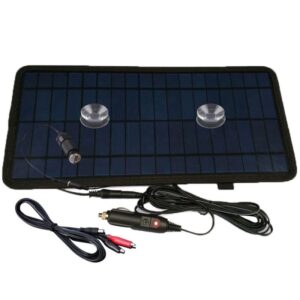 NUZAMAS 8.5W 12V Power Solar Panel Battery Charger