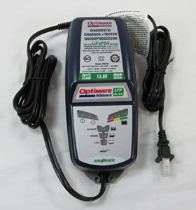 Optimate TM-291 5 Amp HIGH POWER LiFePO4 LFP Fully Automatic 12 Volt Lithium Battery Charger Maintainer Tender