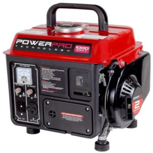 PowerPro 56101, 900 Running Watts - 1000 Starting Watts, Gas Powered Portable Generator