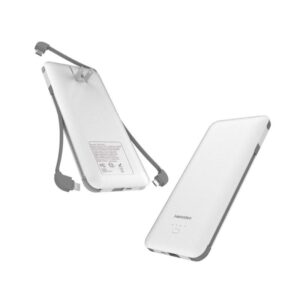 Heloideo 10000mAh Portable Charger Compact Power Bank External Battery Pack