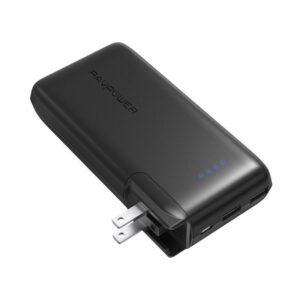 Portable Charger 10000 RAVPower 2-in-1 Wall Charger and Power Bank, 10000mAh Capacity with AC Plug