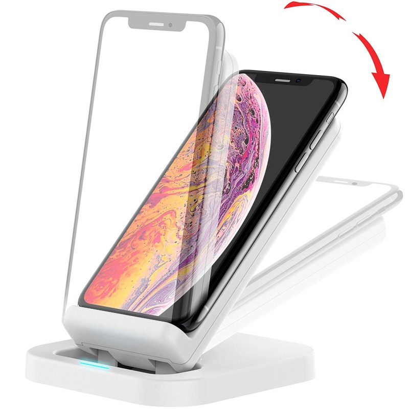 BEACOO Wireless Charger, Adjustable Wireless Charging Stand 7.5W