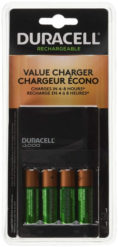Duracell Fastest Value Charger with 4 AA Batteries 1 Kit