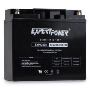 ExpertPower EXP12200 12V 20AH Lead Acid Battery