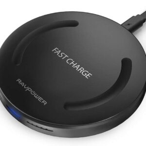 Wireless Charger RAVPower Qi-Certified Fast Wireless Charging Pad