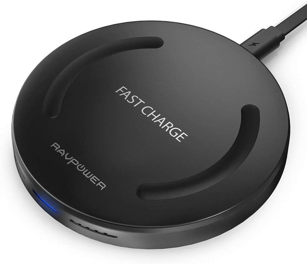 Wireless Charger RAVPower Qi-Certified Fast Wireless Charging Pad
