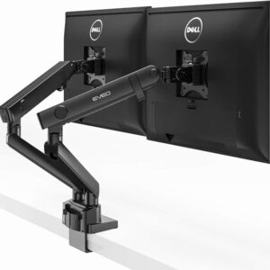 EVEO Premium Dual Monitor Mount Desk Arms