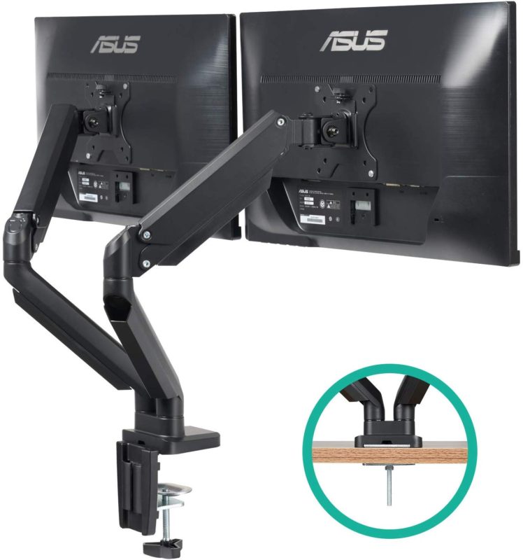 EleTab Dual Monitor Mount Stand