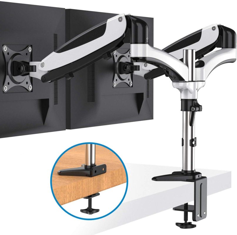 HUANUO Dual Arm Monitor Stand