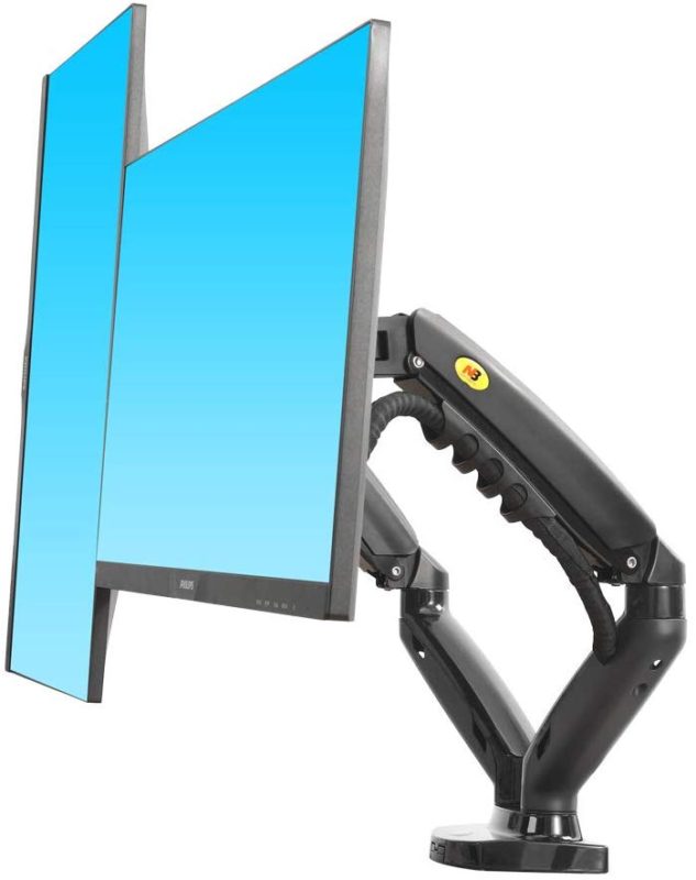 NB North Bayou Dual Monitor Desk Mount Stand