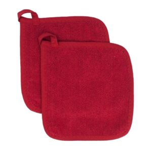 Ritz Royale Collection 100% Cotton Terry Cloth Pot Holder Set