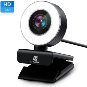 Vitade PC Webcam for Streaming HD 1080P