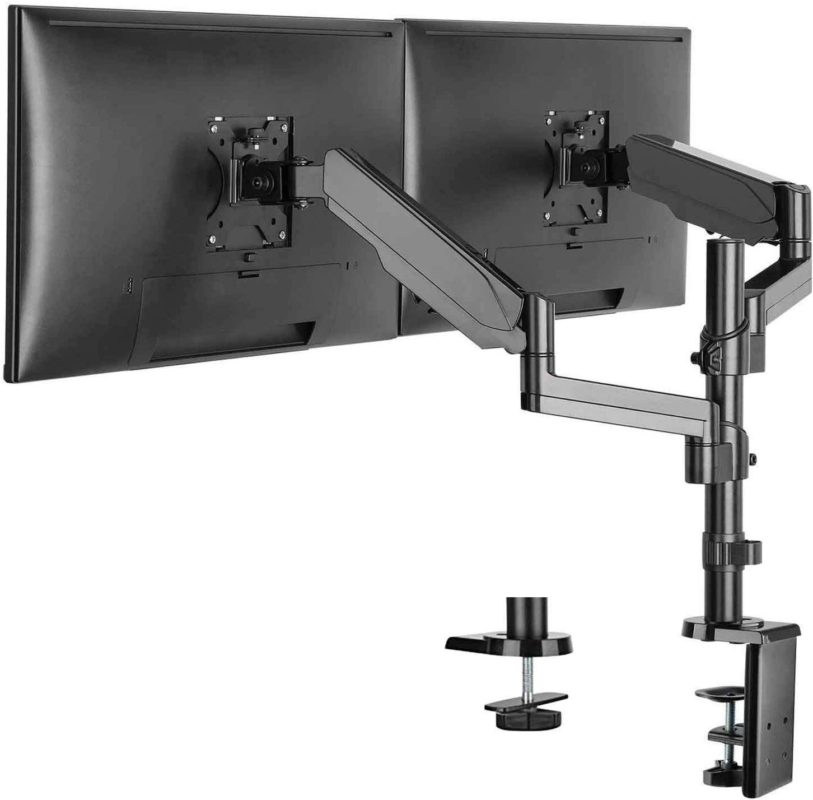 WALI Premium Dual LCD Monitor Desk Mount