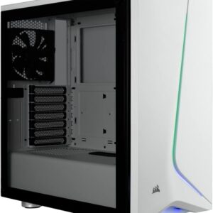 Corsair Carbide Series SPEC-06 Tempered Glass RGB Mid-Tower ATX Case, White