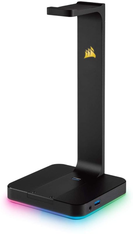 CORSAIR ST100 RGB Premium Headset Stand with 7.1 Surround Sound