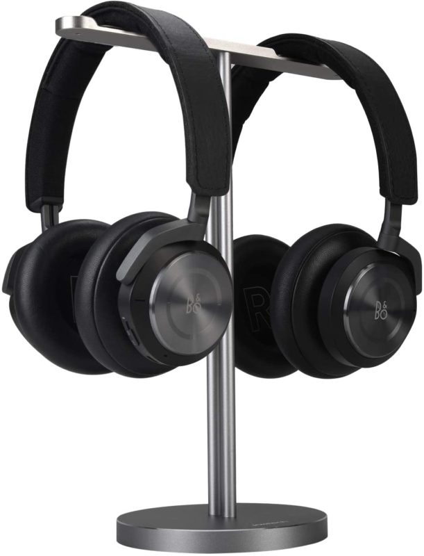 Double Headphones Stand, Jokitech Aluminum Alloy Desk
