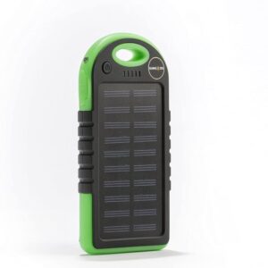 Solar Flashlight 5000mh Portable Solar Power Bank