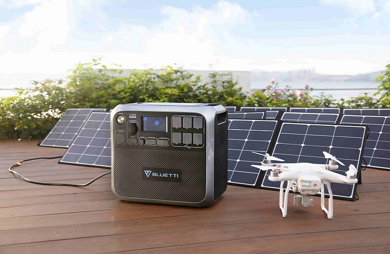 Bluetti AC200 2000W Lithium Portable Power Station Battery Backup Outdoor