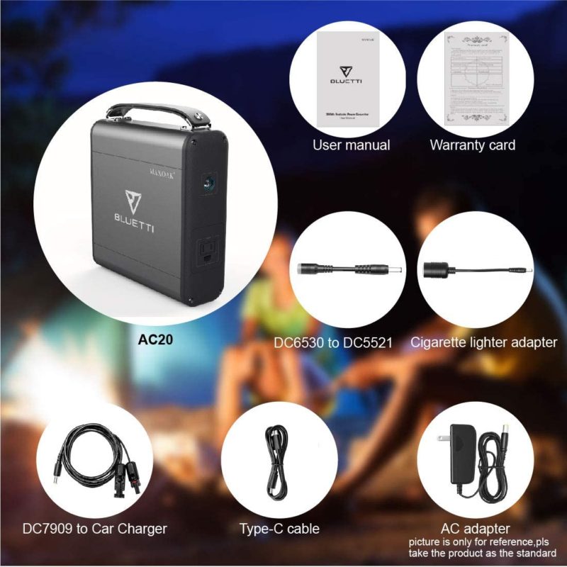 Features Of MAXOAK AC20 Power Station 200Wh Lithium Emergency Battery