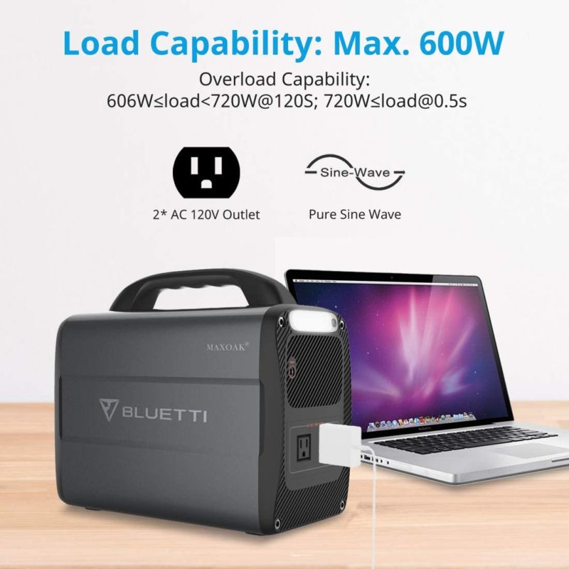 The battery capacity is 1000 Wh