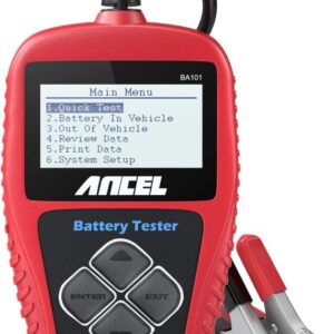 ANCEL BA101 Professional 12V 100-2000 CCA 220AH Automotive Load Battery Tester