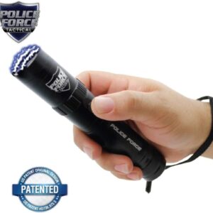 Streetwise Security Products PF9200BK Police Force 9,200,000 Volt Tactical Stun Gun Flashlight - Black