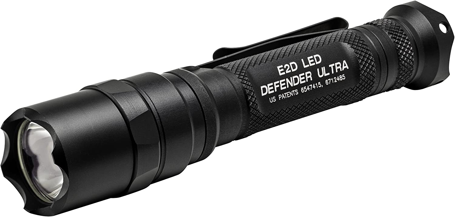 SureFire Defender Series LED Flashlights with Strike Bezel