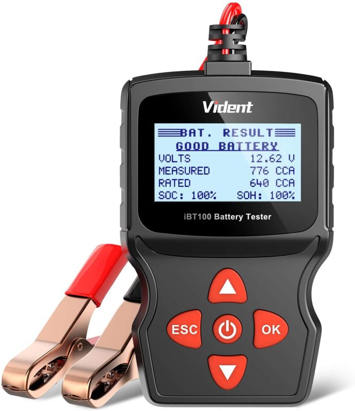 VIDENT iBT100 Car Battery Tester