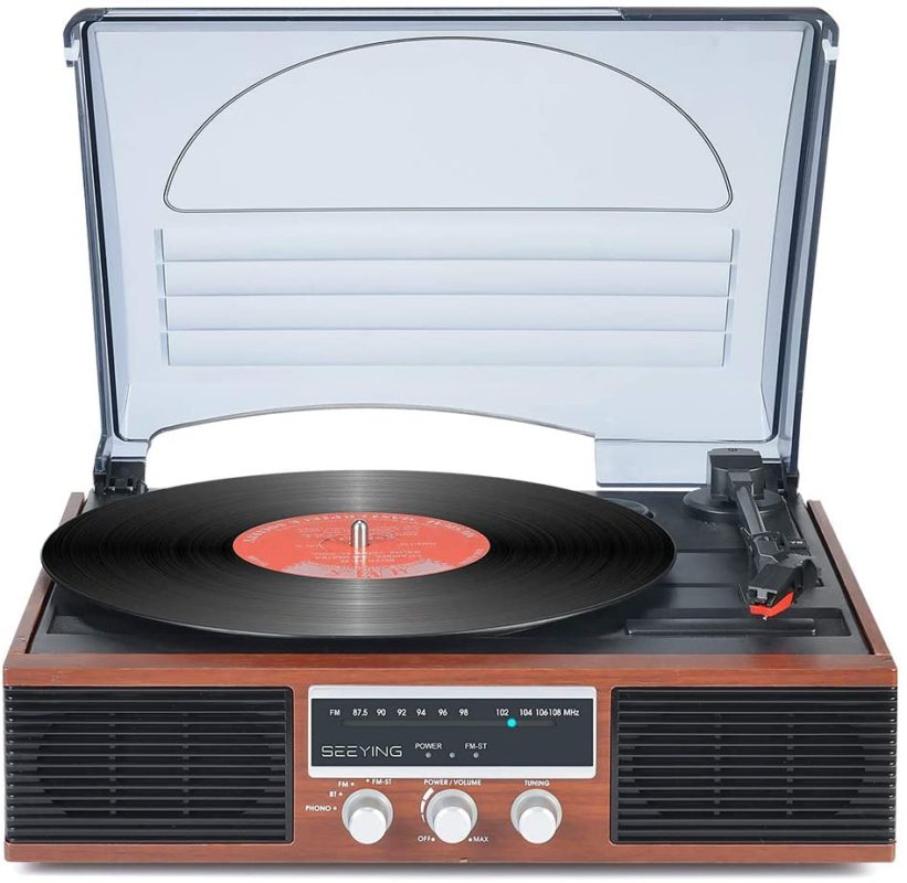 Record Player Bluetooth Turntable