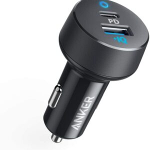 Anker Car Charger USB C, 30W 2-Port Compact Type C Car Charger