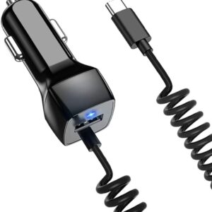 USB C Car Charger Compatible Samsung Galaxy S10 S10+ S10e S9 S8 S9+ S8 Plus