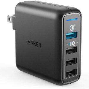 Anker Quick Charge 3.0 43.5W 4-Port USB Wall Charger