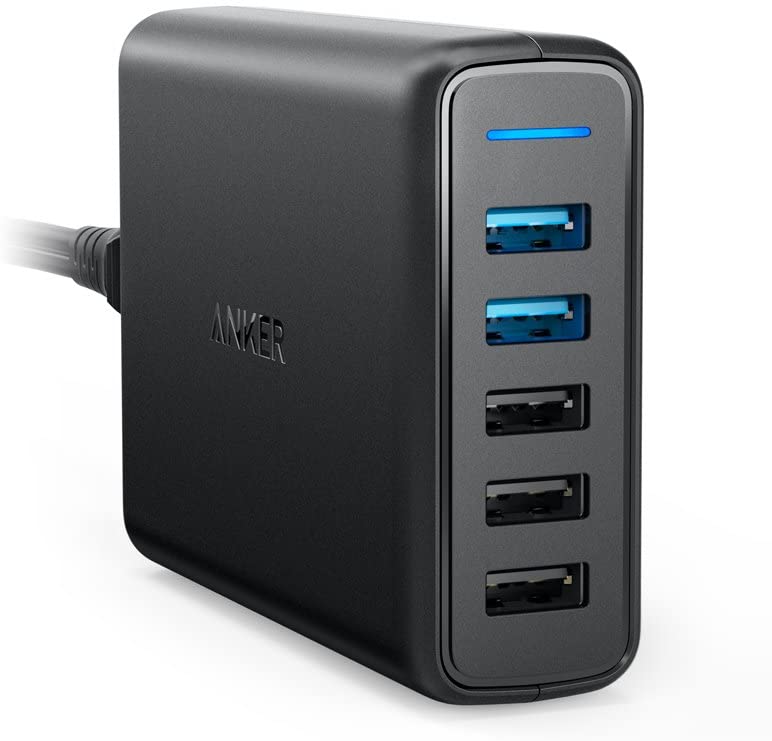 Anker Quick Charge 3.0 63W 5-Port USB Wall Charger