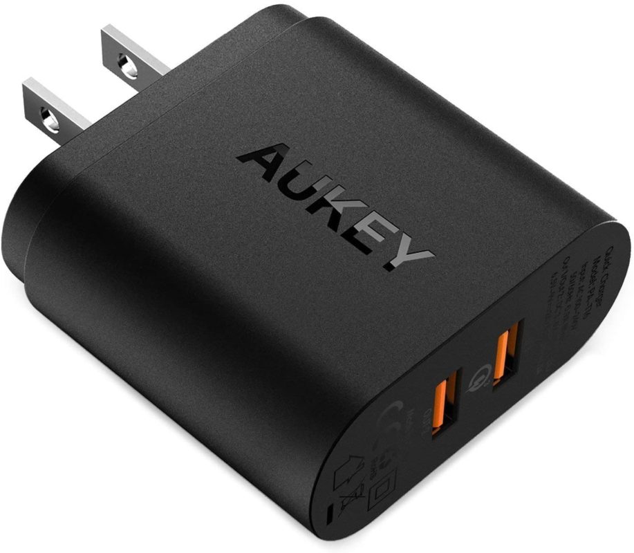Quick Charge 3.0, AUKEY USB Wall Charger
