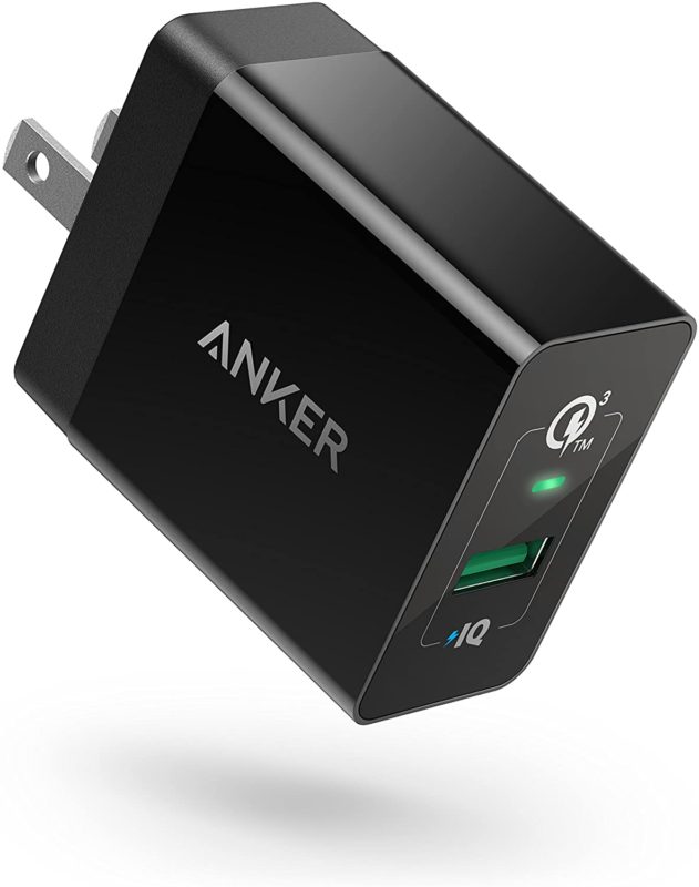 Quick Charge 3.0, Anker 18W 3Amp USB Wall Charger