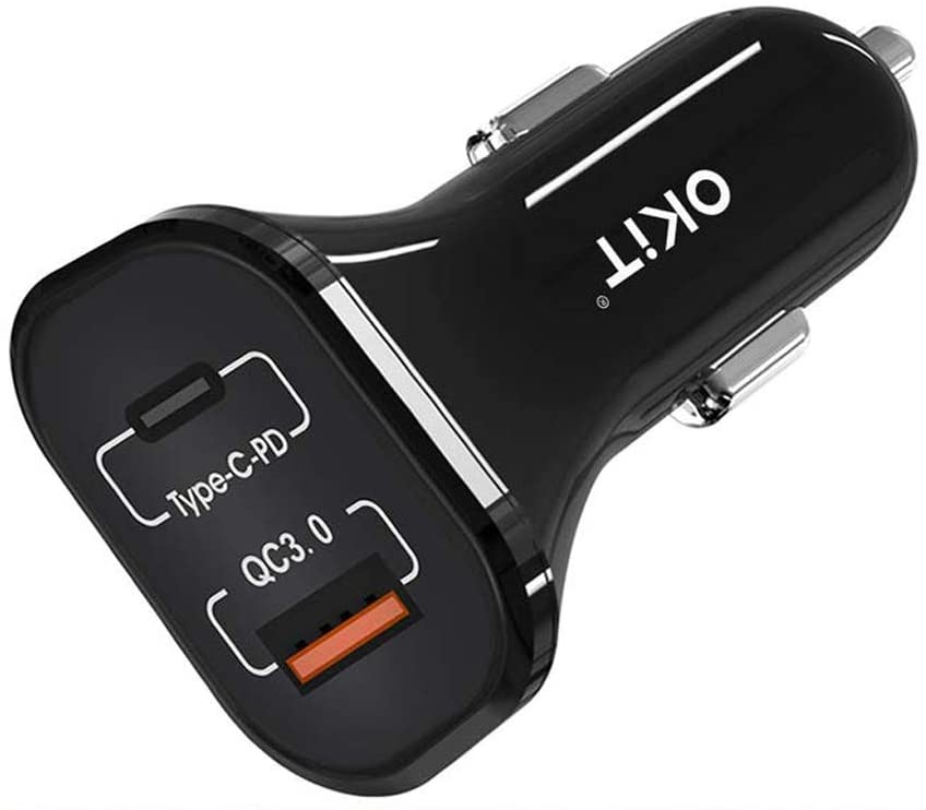 OKiT Car Charger 36W Fast USB Car Charger