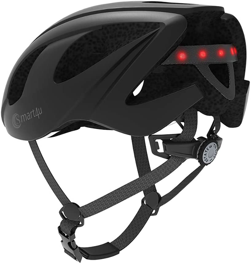 Smart4u SH55M Bike Helmet with 6 LED taillight & Turn Indicators