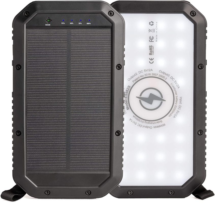 Solar Power Bank Portable Charger
