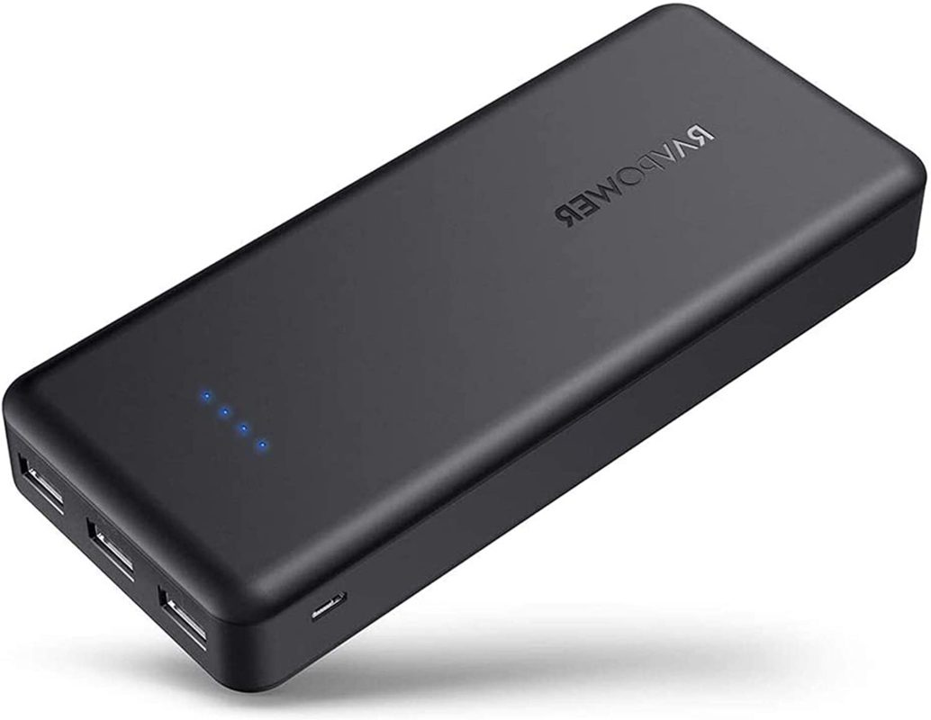 Upgraded RAVPower Portable Charger 22000mAh