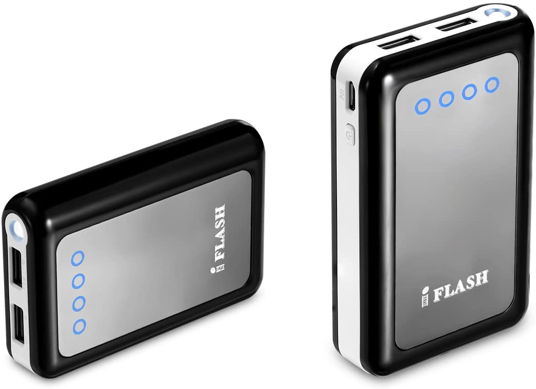 iFlash Dual USB 8400mAh 2.6A Heavy Duty Output External Battery Pack