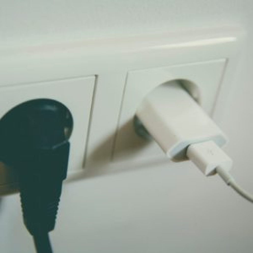 Charging Power Bank Through A Wall Socket